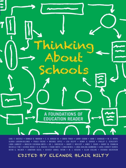 Cover image for Thinking about Schools